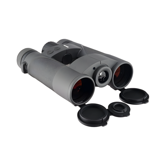 Black Tactical 10x42 Laser Rangefinder Binoculars 2500m Range