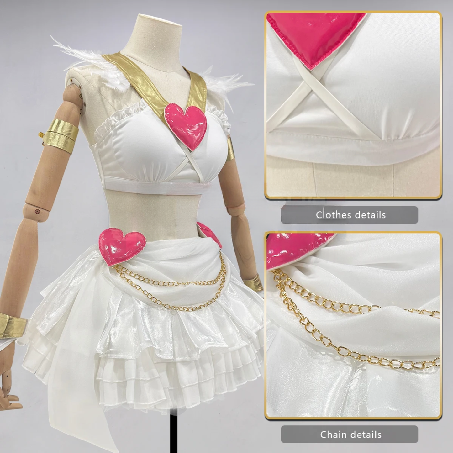 Anime Panty and Stocking Cosplay Outfit for Halloween or Conventions