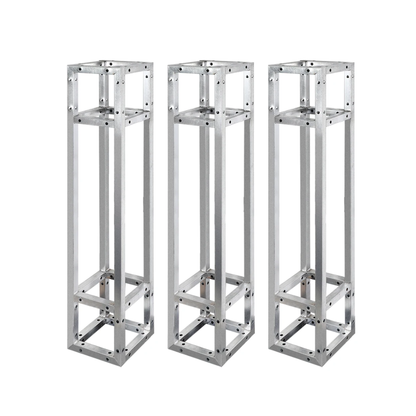 Three Piece Iron Square Truss Tower for Events and Performances
