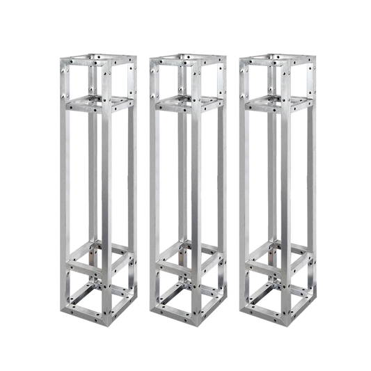 Three Piece Iron Square Truss Tower for Events and Performances
