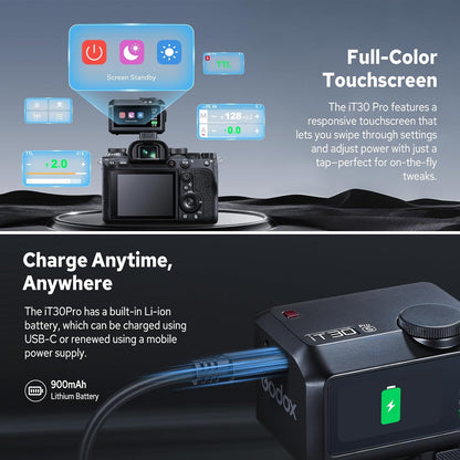 Portable TTL Wireless Camera Flash Speedlite for Fuji Cameras