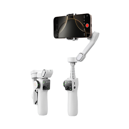 3-Axis Phone Gimbal Stabilizer Face Tracking Extension Rod
