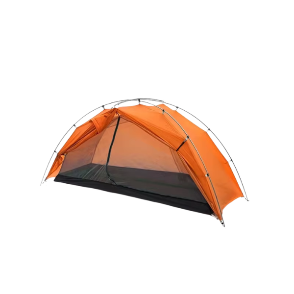 Ultralight 1-Person Camping Tent with 15D Silicone-Coated Fabric