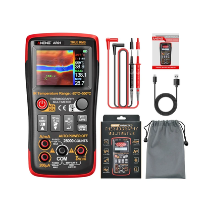 Smart Thermal Multimeter USB-C Rechargeable 1000V