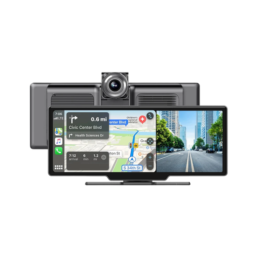 Dual Camera 4K Car Dash Cam with GPS 128G