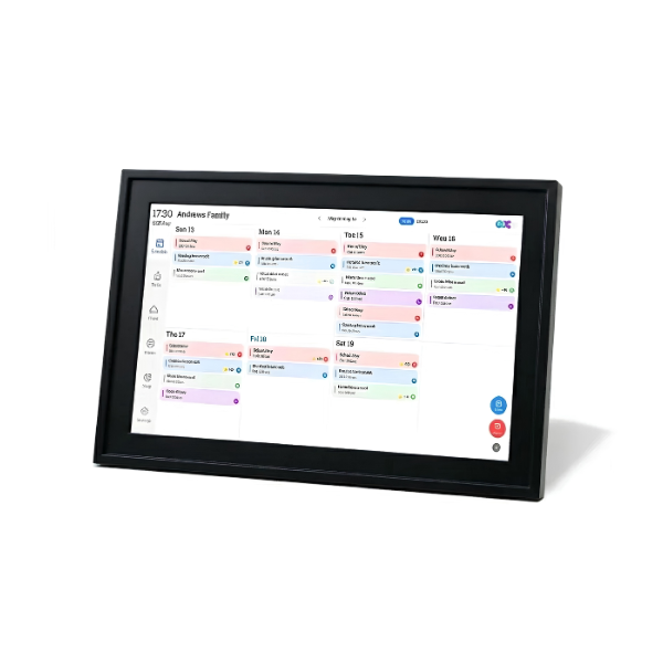 10.1 Inch Smart Digital Family Calendar Touchscreen Display