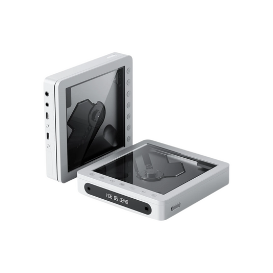 Portable Transparent CD Player DM13 with Bluetooth Audio