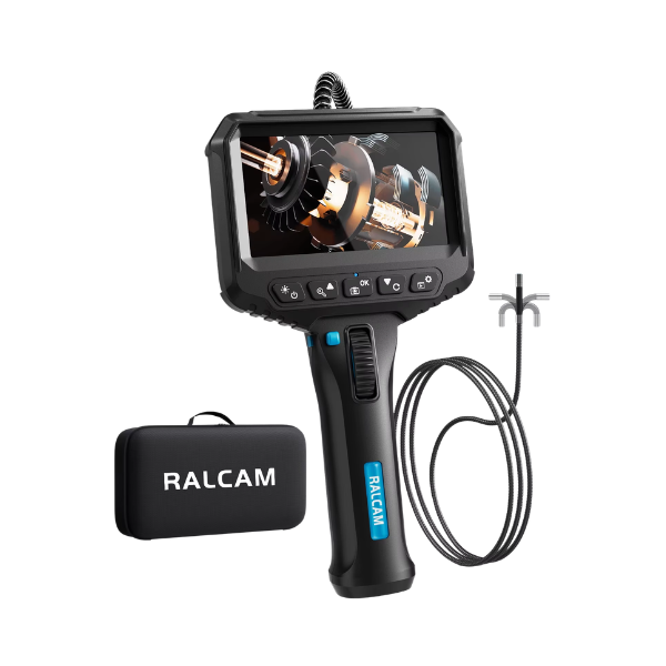 210 Degree Industrial Endoscope Camera 8mm Waterproof Borescope