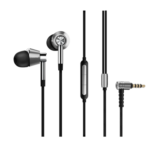 Hi Res Sound Earphones with Deep Bass Silver