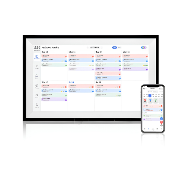 15.6 Inch Touchscreen Digital Calendar Photo Frame