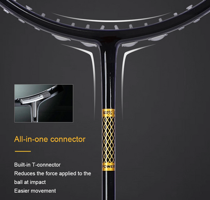 Ultra Light 4U Carbon Badminton Racket 85g Blue Box