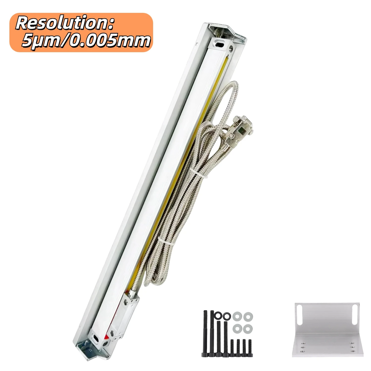 500mm Optical Grating Ruler 5um Precision TTL Linear Scale