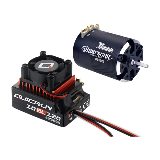 120A 8.5T RC Drift Car Brushless Motor with ESC Controller