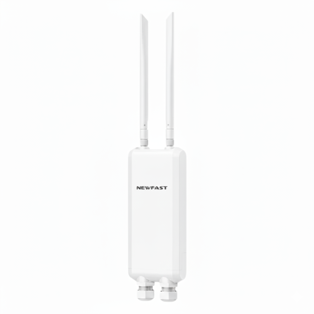 Waterproof AC1200 Outdoor WiFi Repeater with High Gain Antennas