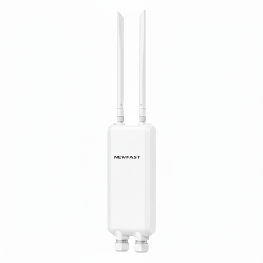 Waterproof AC1200 Outdoor WiFi Repeater with High Gain Antennas
