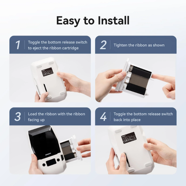 Portable Thermal Label Printer Multi-Function Sticker Maker