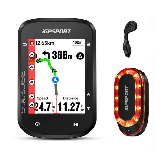 Compact SRmini Bike Computer with GPS & Bluetooth