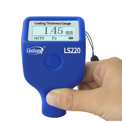 Auto Coating Thickness Gauge 2000μm Fe NFe Metal Tester