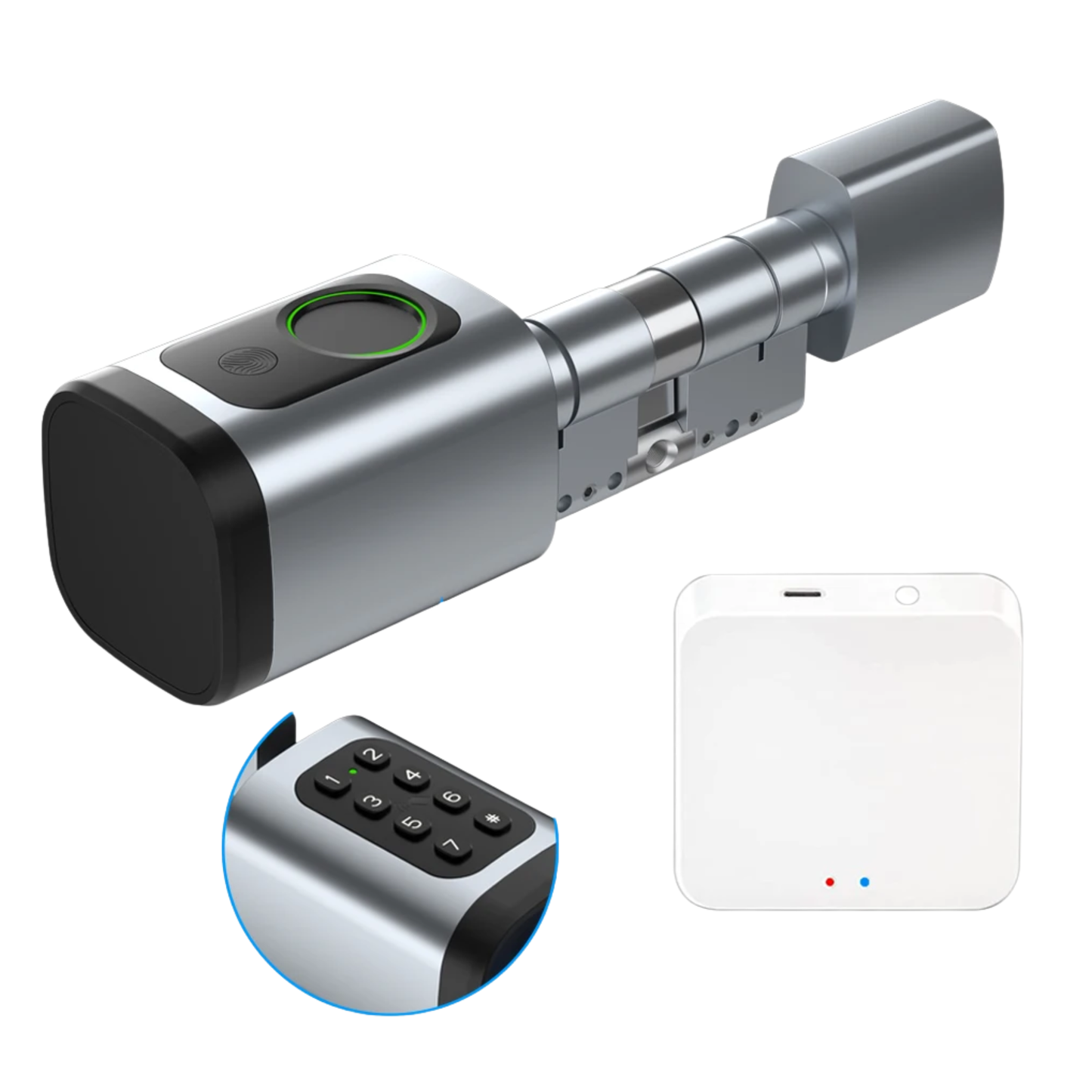 App Controlled Biometric Mortise Lock 30/30