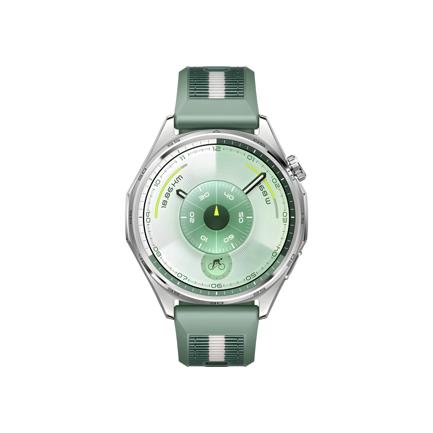 Smartwatch with Built-In Map 21-Day Battery Green