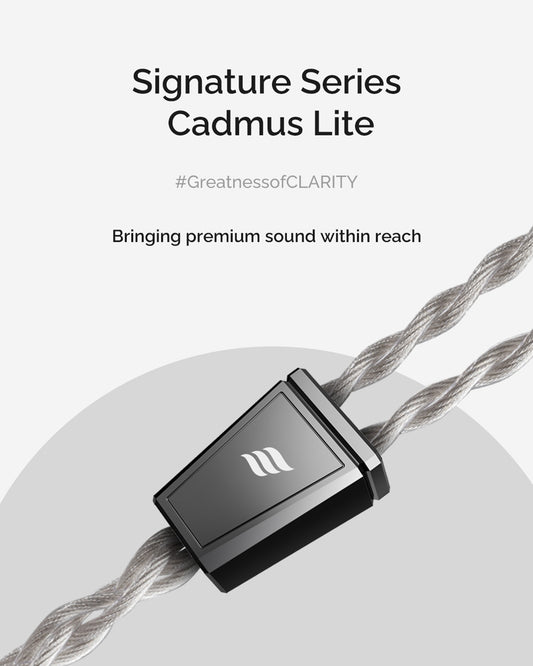 Cadmus Lite 4.4mm Earphone Cable, 2-Pin IEM
