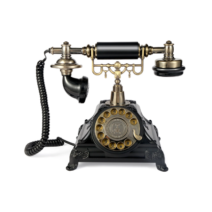 Black Audio Guest Book Phone Wedding Voice Message Recorder