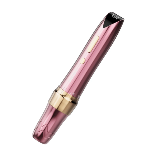 Pink Wireless Permanent Makeup Pen 1 Battery