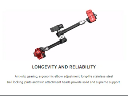 Metal Articulating Arm Clamp Holder DSLR Rig Mount