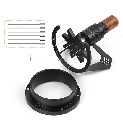 54mm Espresso Distribution Tool with Brush