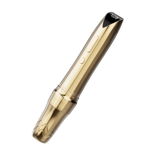 Rechargeable Permanent Makeup Pen Golden 1 Battery