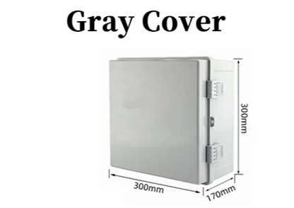 Grey ABS Electrical Enclosure IP67 300x300x170mm