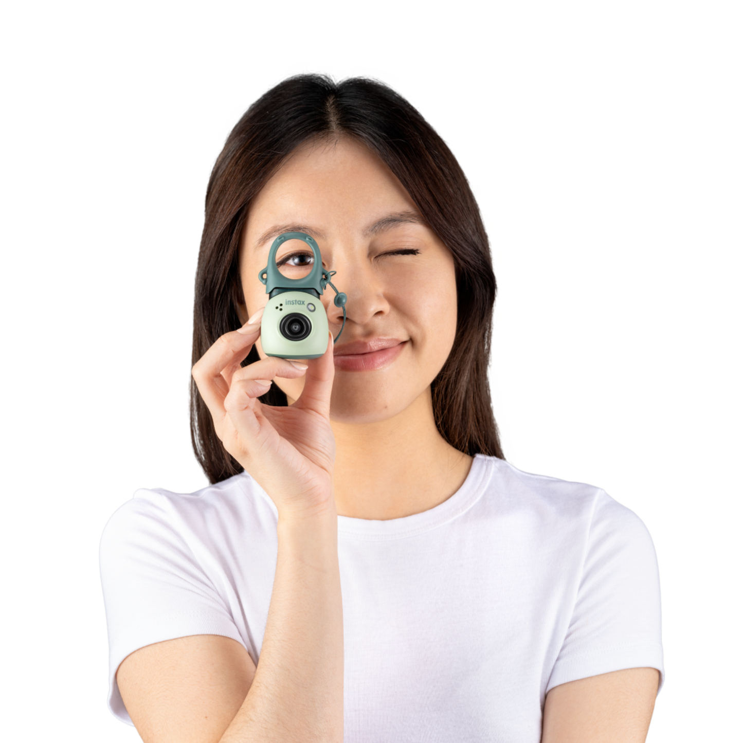 Mini Portable Smart Camera Cute Instant Photo Device Green