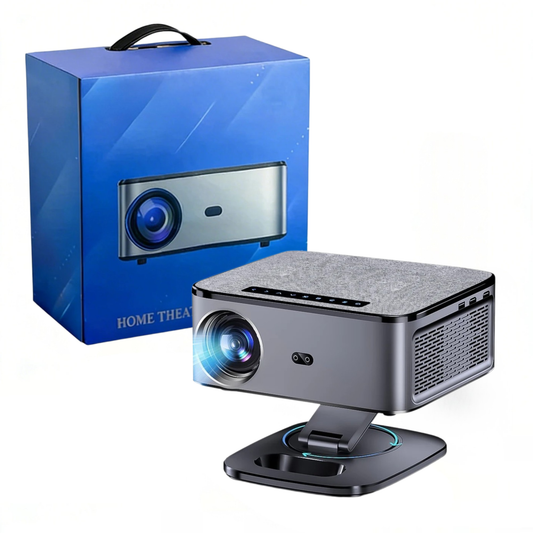 Portable Smart 4K Projector with WiFi Bluetooth Android