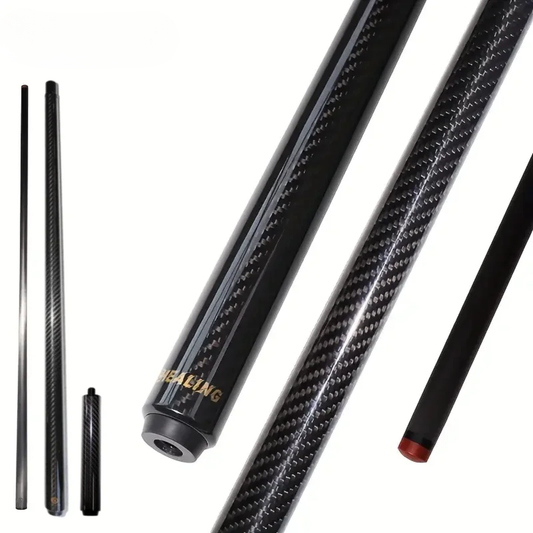 Precision 10mm Carbon Fiber Billiard Cue for Competitive Play
