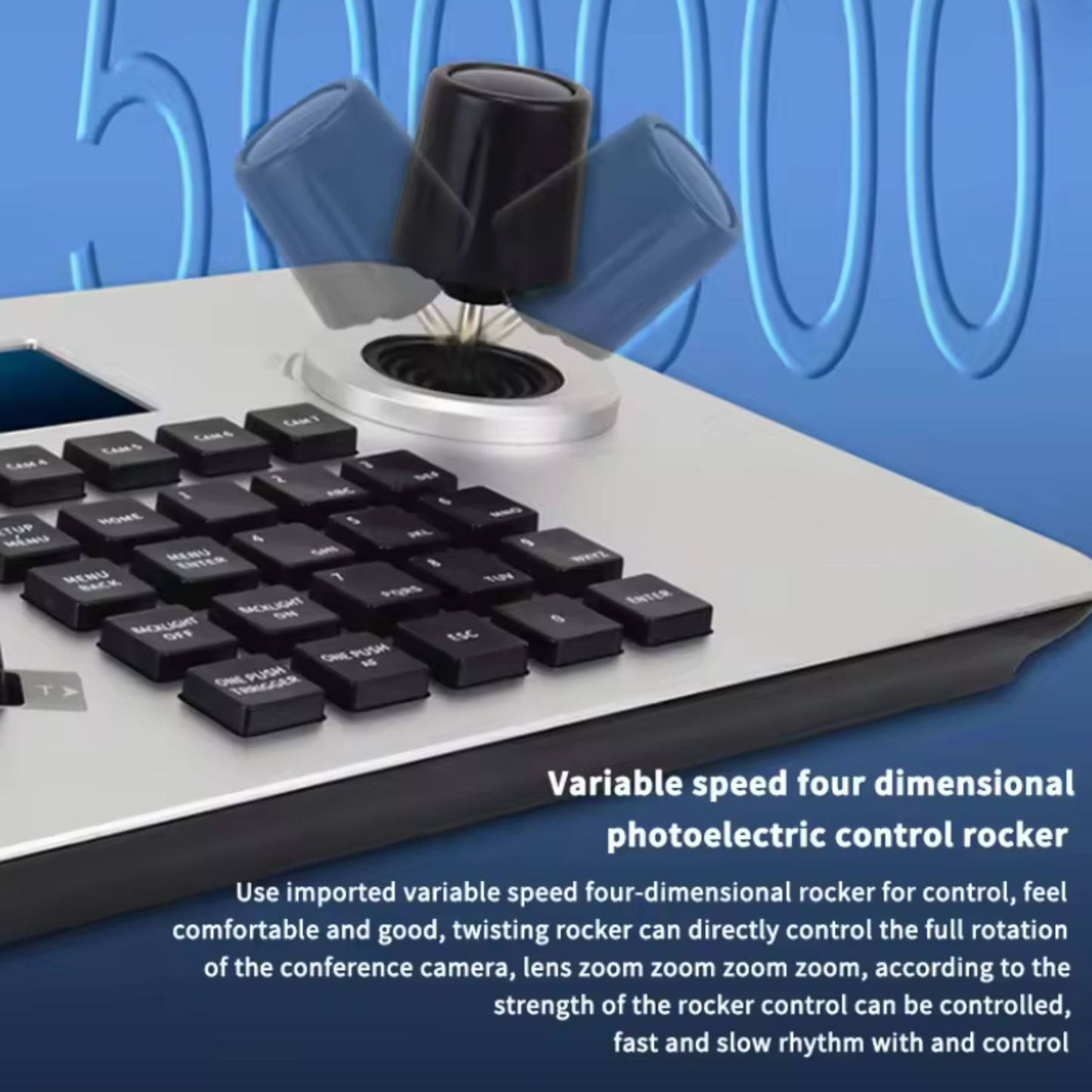 4D Joystick PTZ Controller with POE and Network Support