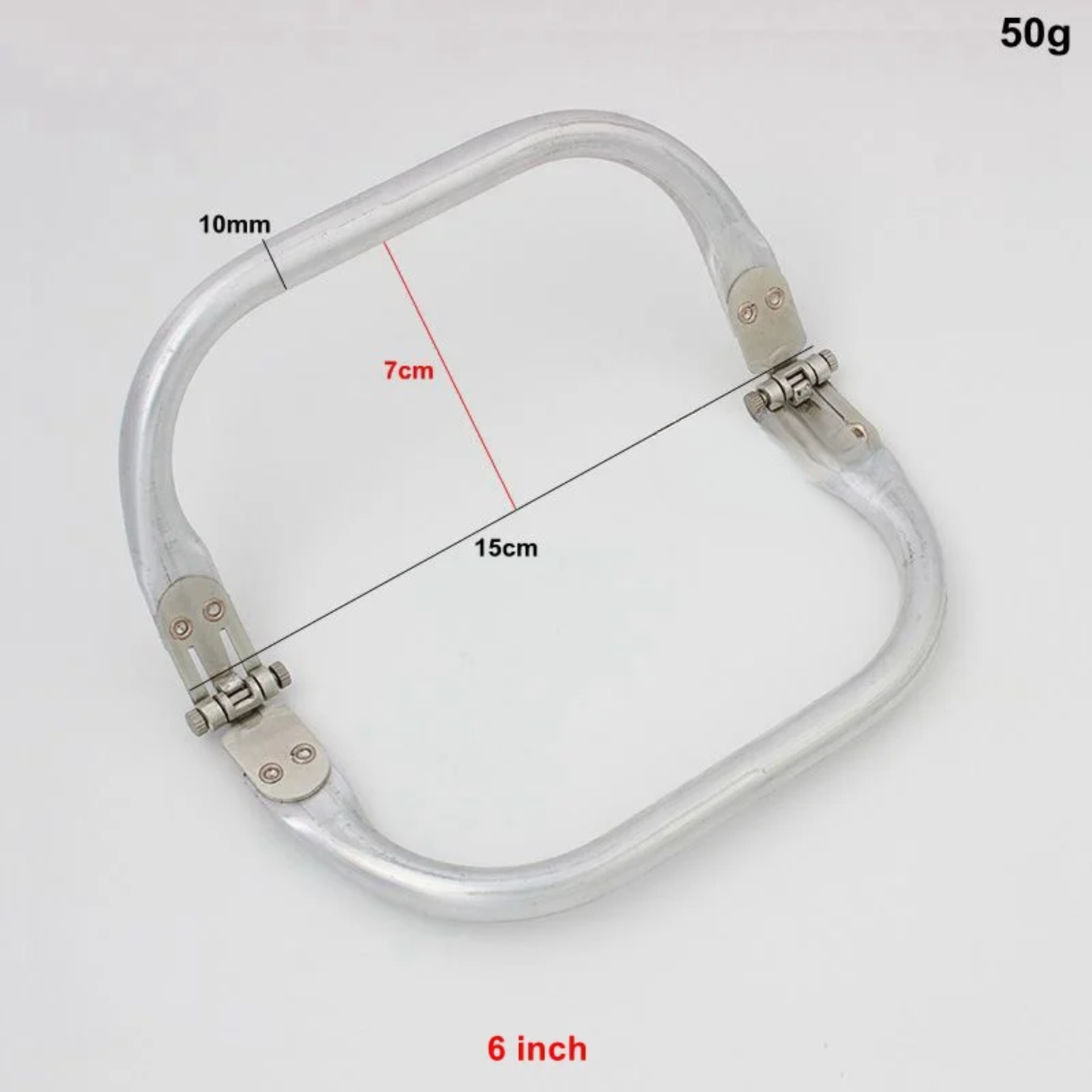 6 Aluminum Purse Frames 30 Pack Durable Lightweight