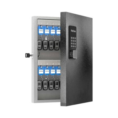 Smart 32-Key Wall Mounted Lock Box Black