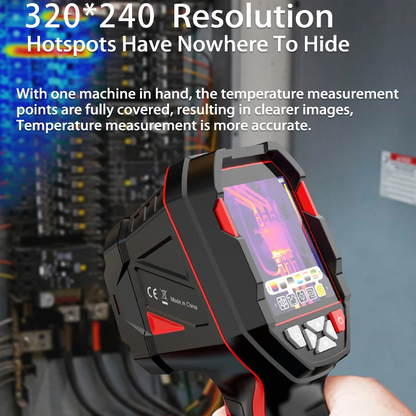 Rechargeable Thermal Camera with HD Screen for Accurate Temperature Scans