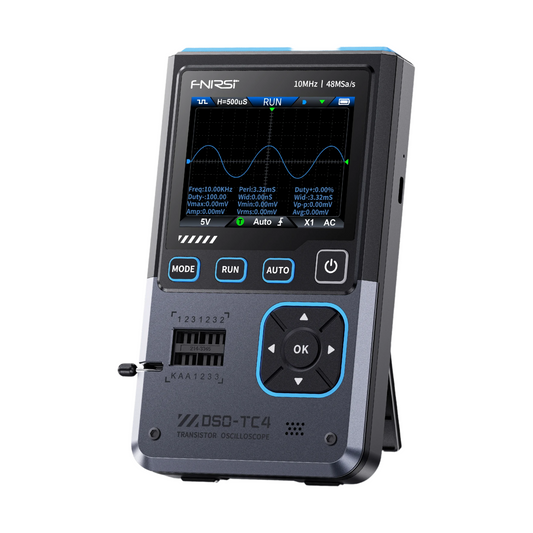 Portable 3 in 1 Digital Oscilloscope with Transistor Tester