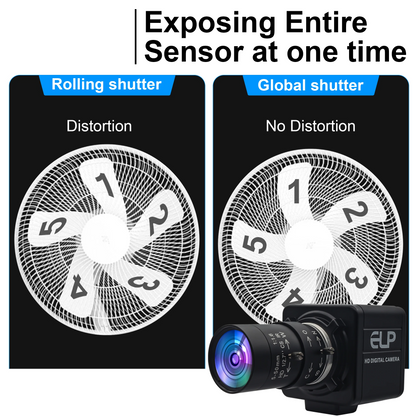1080P 90fps Global Shutter USB Camera Motion Capture