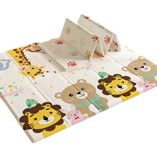 Foldable Baby Play Mat Double-Sided Foam Educational Mat