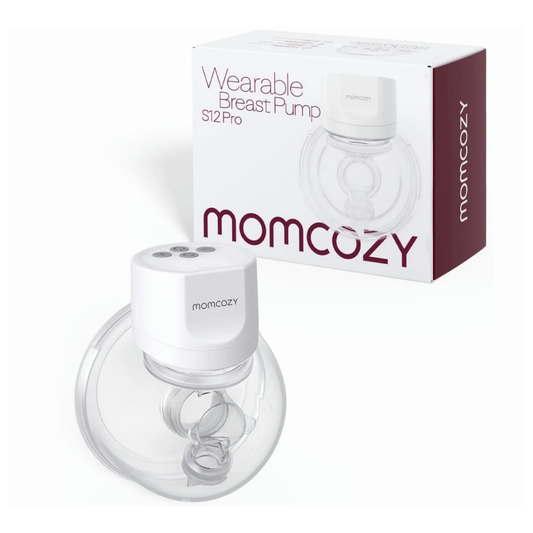 White Wireless Breast Pump with 9 Levels Single Pack