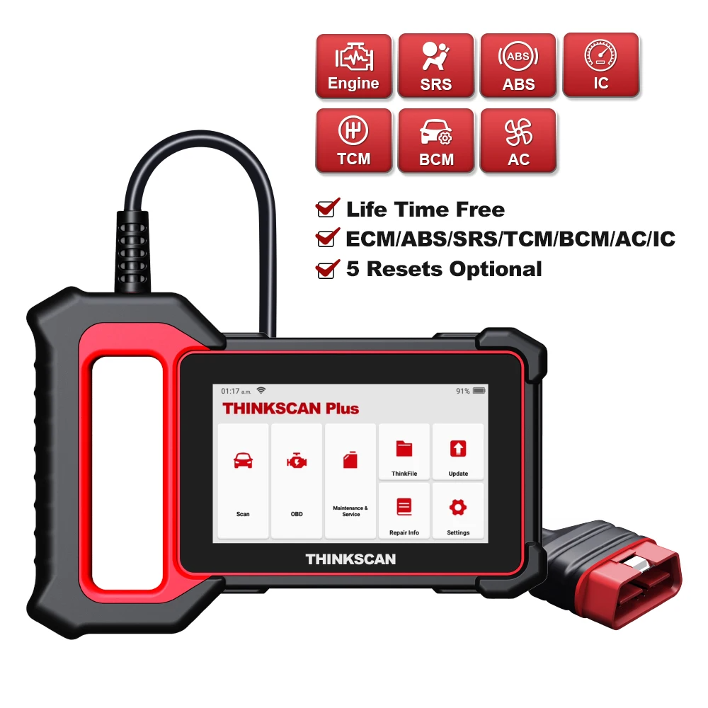 OBD2 Car Diagnostic Scanner with 28 Reset Functions