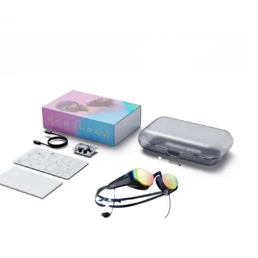 AI Smart Swim Goggles with Audio Anti-Fog Waterproof Design