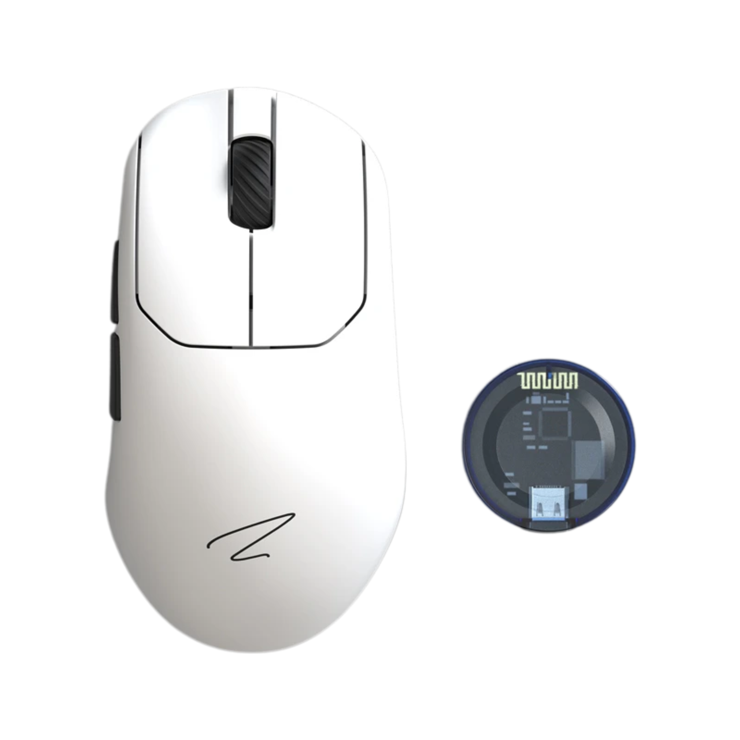 Wireless White MAX Mouse Comfortable Office & Gaming Use