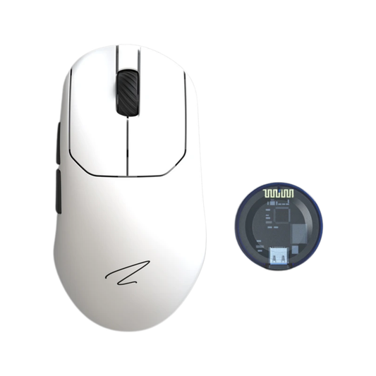 Wireless White MAX Mouse Comfortable Office & Gaming Use