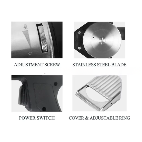 Electric Shawarma Doner Slicer with 2 Blades