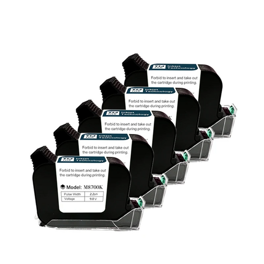 5PCS Original 12.7mm Ink Cartridges Quick Dry