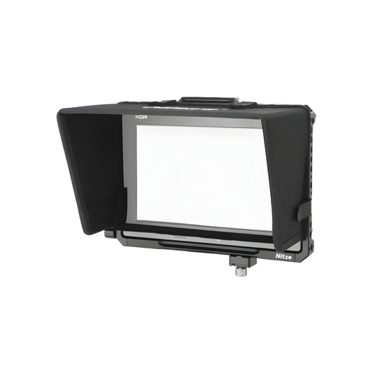 7 Inch Video Assist Monitor Cage with Sunhood Mount