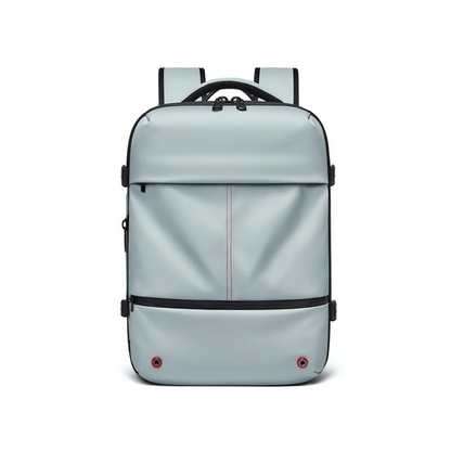 Travel Laptop Backpack 16 Inch USB Charging Light Blue